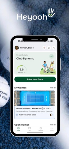 Heyooh Tennis screenshot