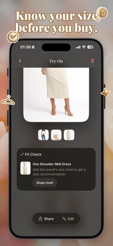 TryBit Outfit Try-On Screenshot 3 of 8