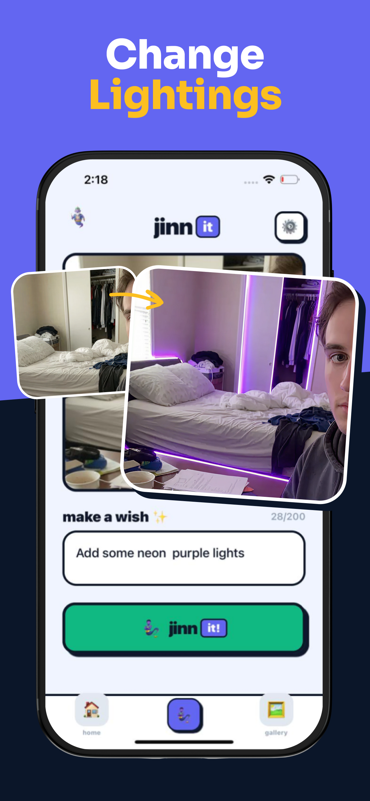 Jinn it - AI Photo Editor screenshot 4