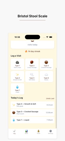 BowelLog - Stool Tracker screenshot