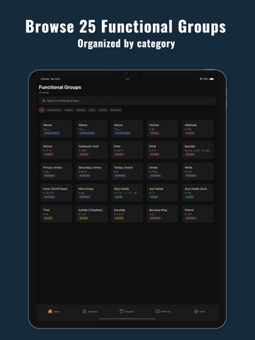 Organic Chemistry - Octet iPad screenshot