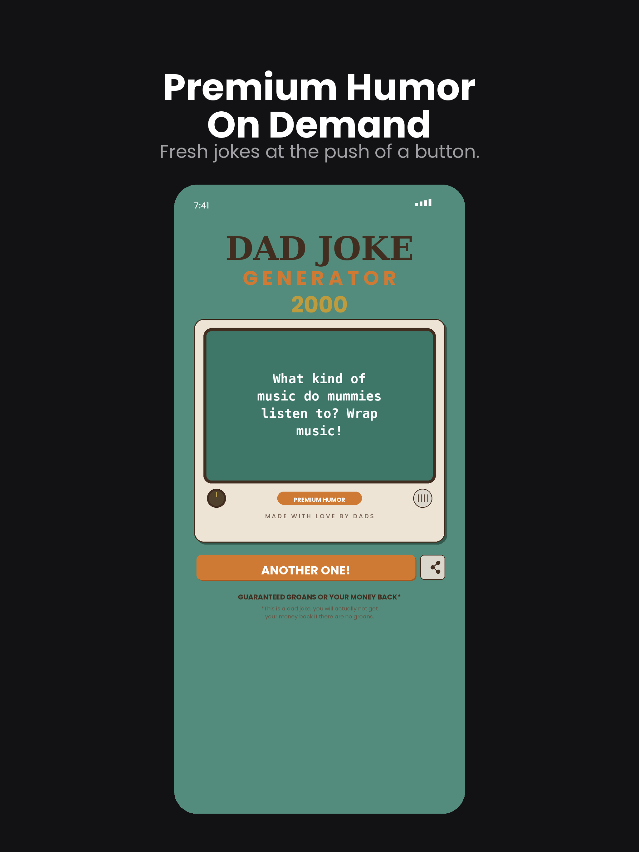 Dad Joke Generator 2000
