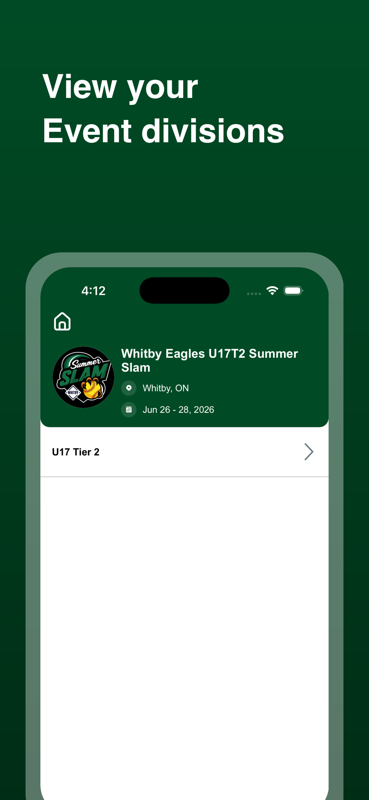 Whitby Eagles screenshot 5