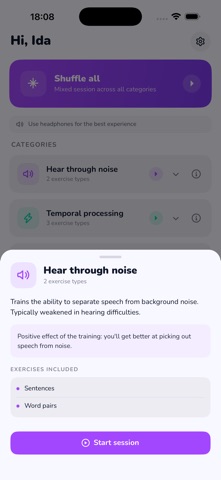 eyra - Hearing & APD Training Screenshot 2 of 5
