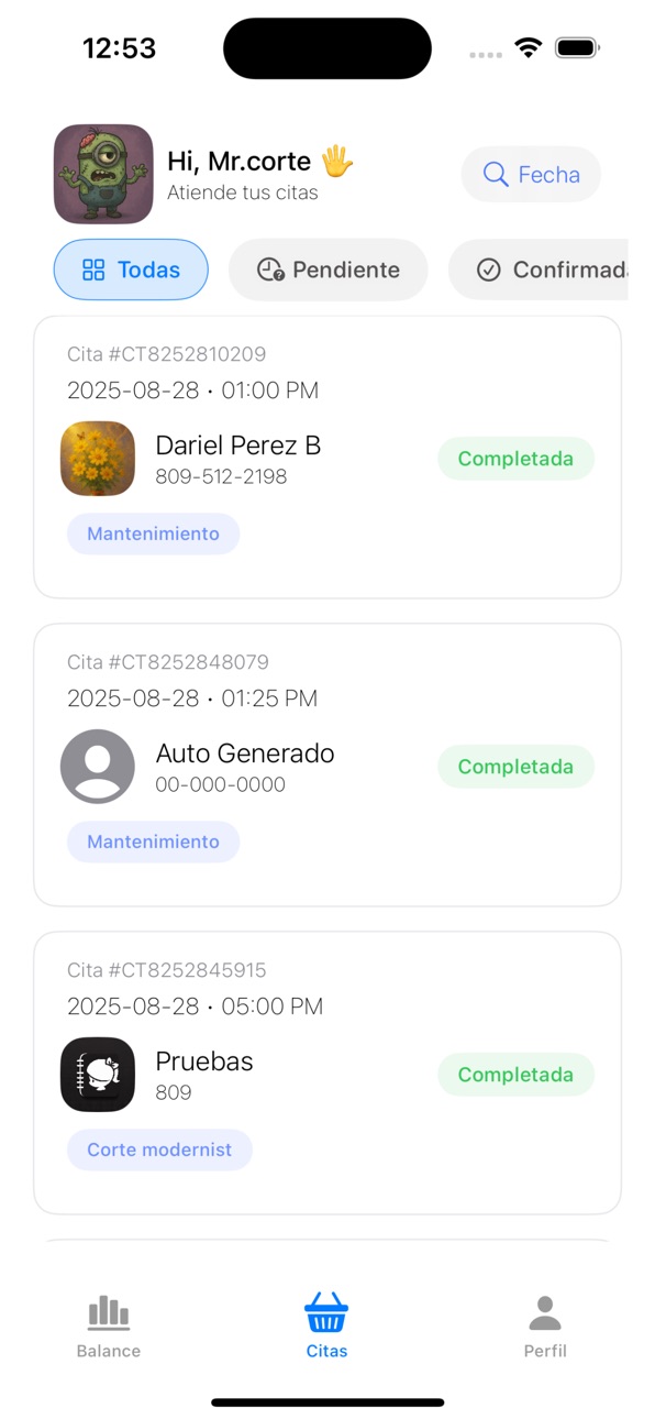iPhone screenshot