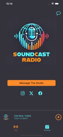 SoundCast Radio iPhone screenshot