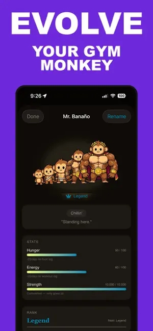 Monolift: Gym Buddy & Lift Log screenshot 1