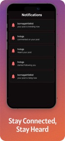 Heard Social: Voice-Only App screenshot