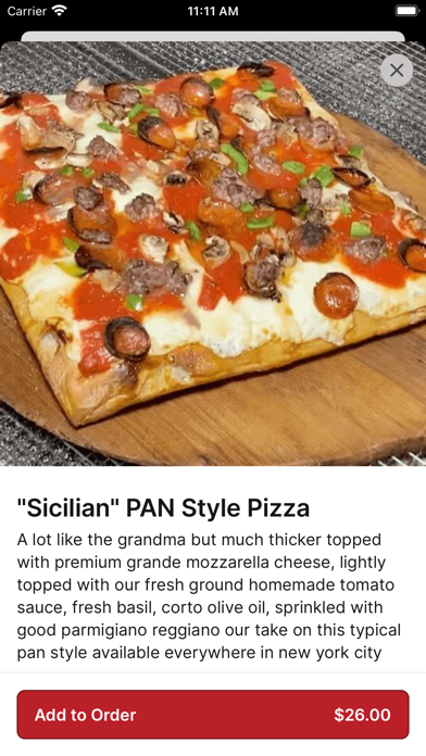 Casa Pizzeria To Go iPhone screenshot 3 - Food & Drink app