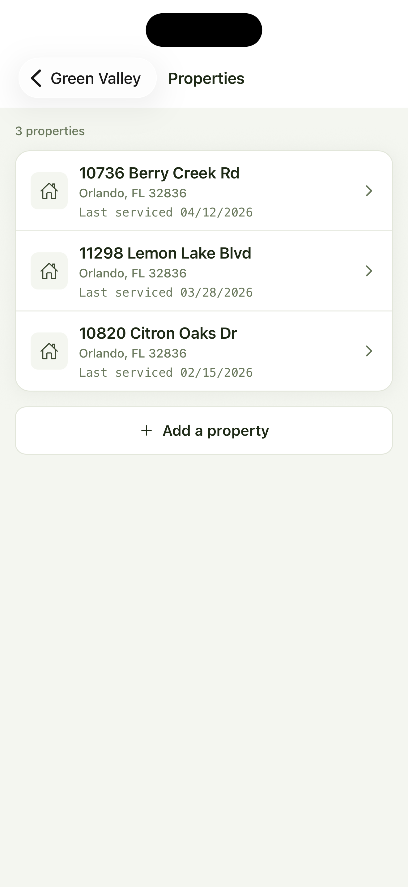 Green Valley App screenshot 2
