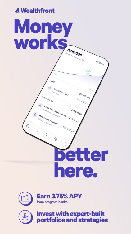 Wealthfront: Save and Invest screenshot-0