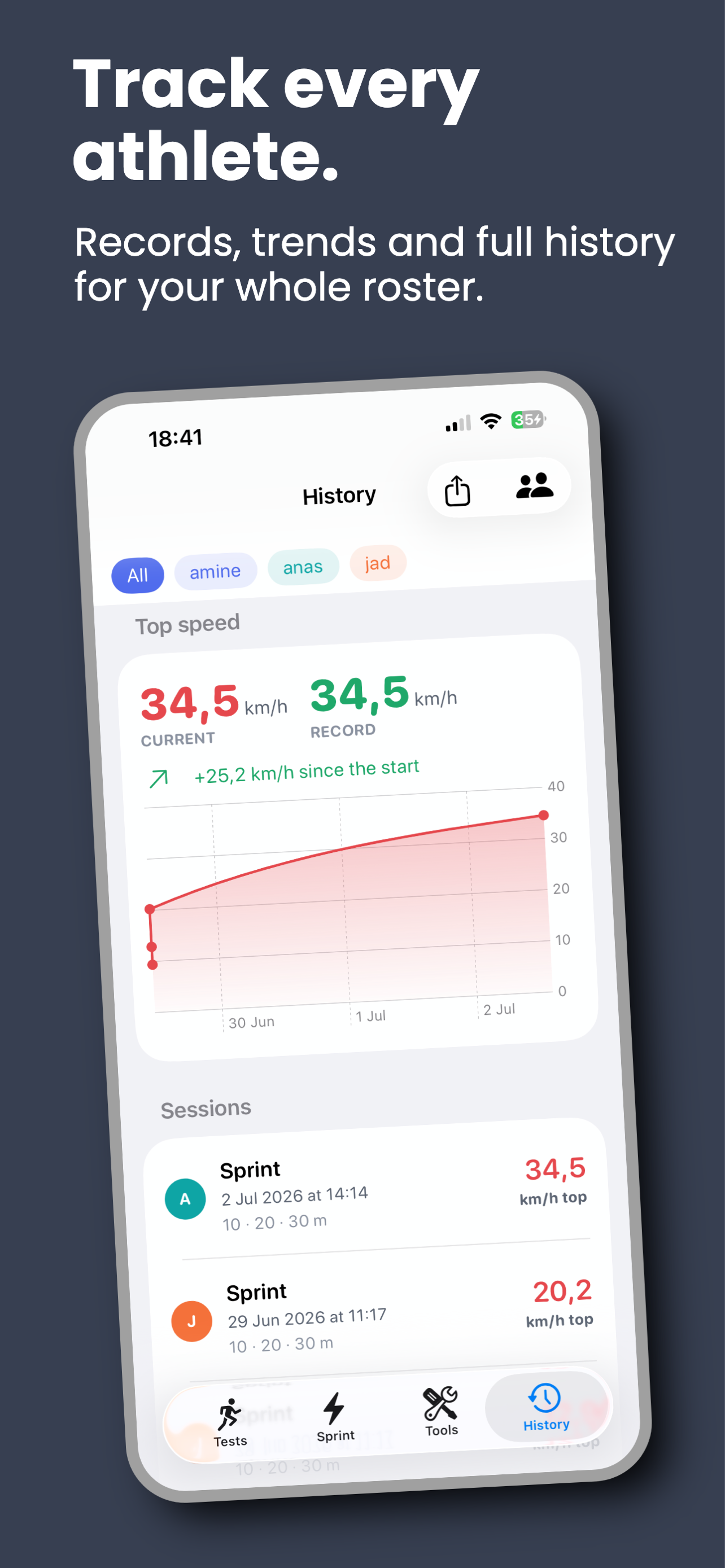 Cadlo: Beep Test & Yo-Yo Coach screenshot 2