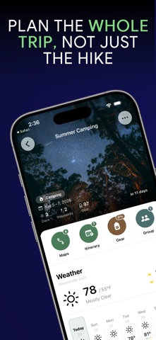 GoVenture: Hike, Pack & Bike iPhone screenshot
