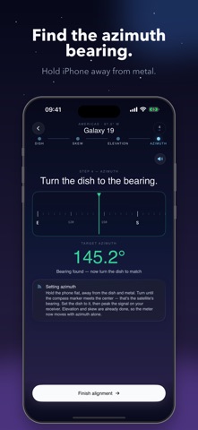 DishAim: Satellite Finder Screenshot 9 of 9