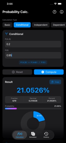 Probability Calculator Plus Screenshot 10 of 10