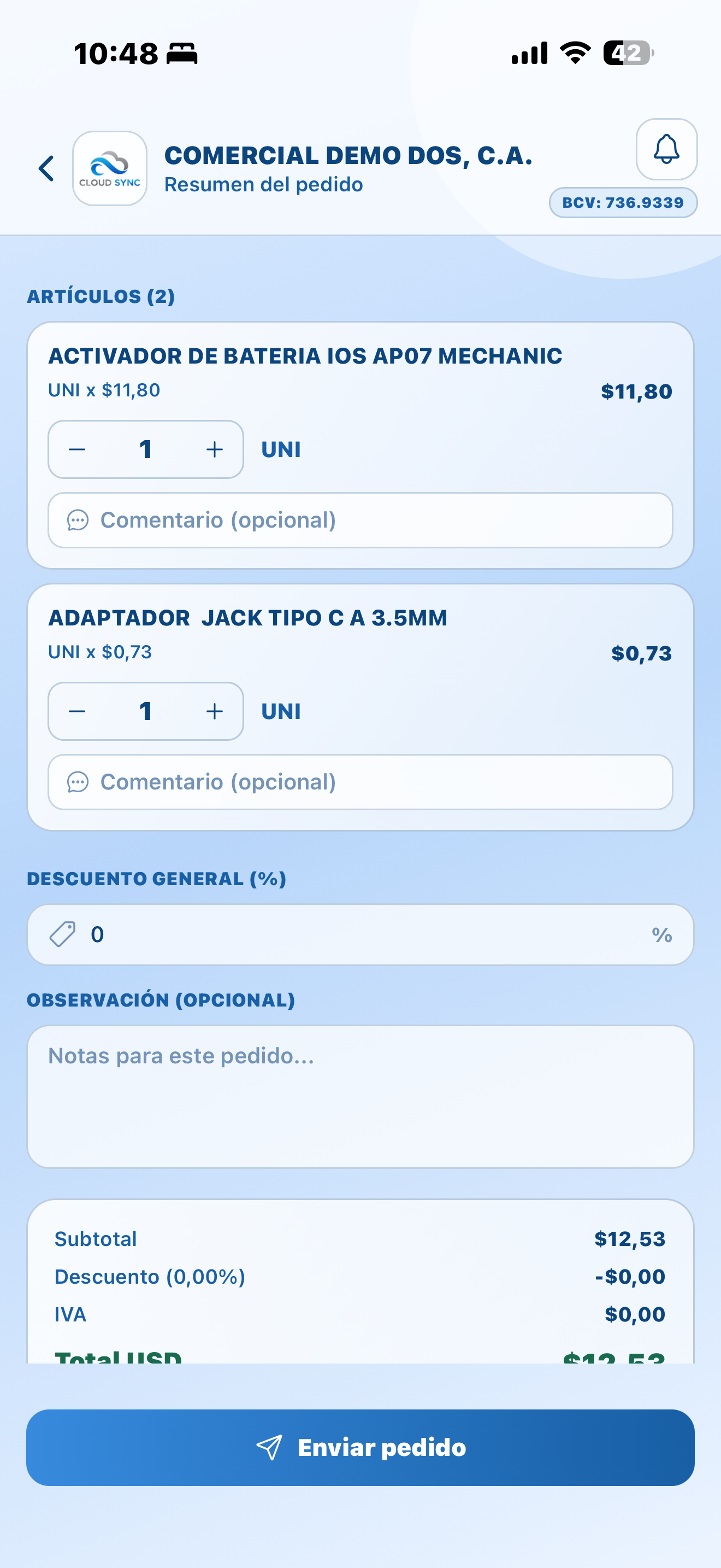 CloudSync Móvil screenshot 8