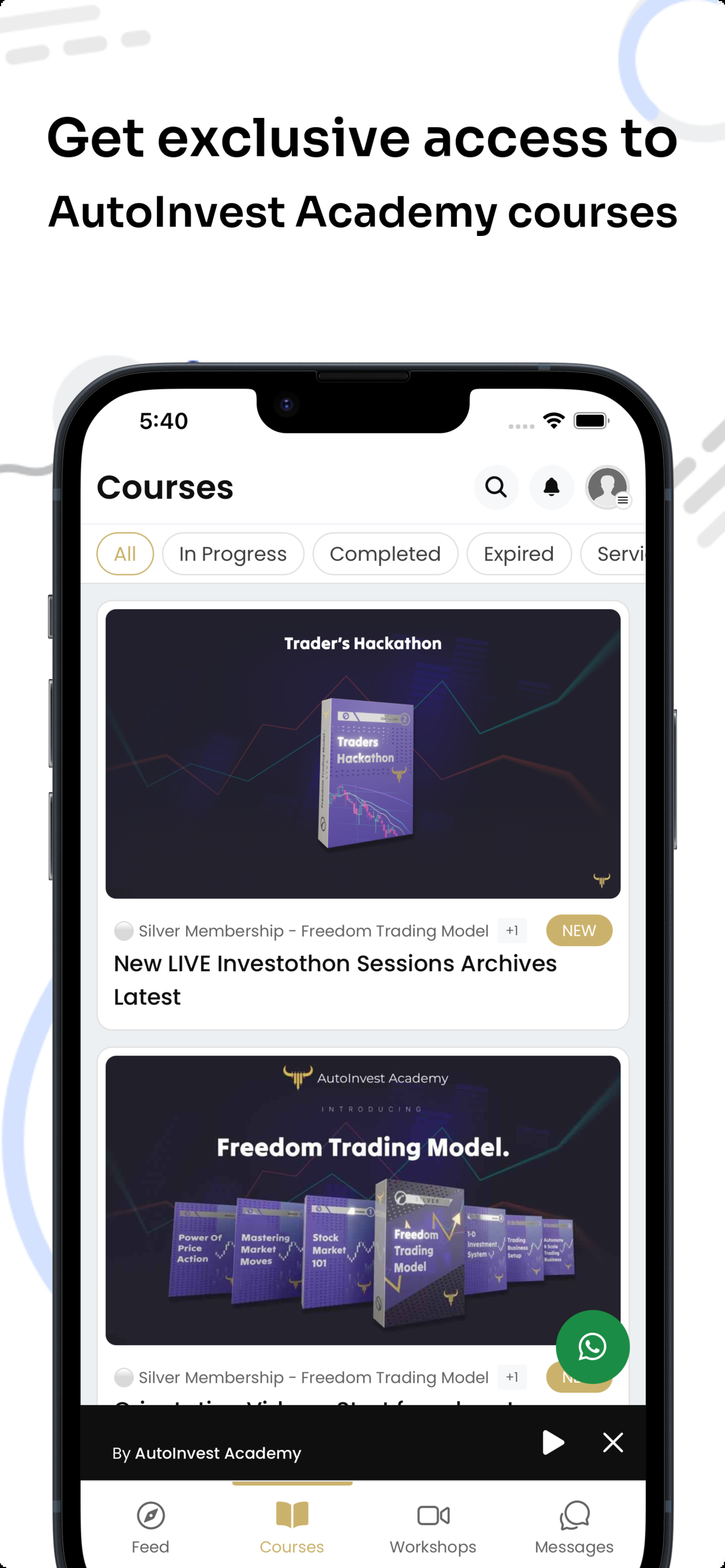 Auto Invest Academy screenshot 2