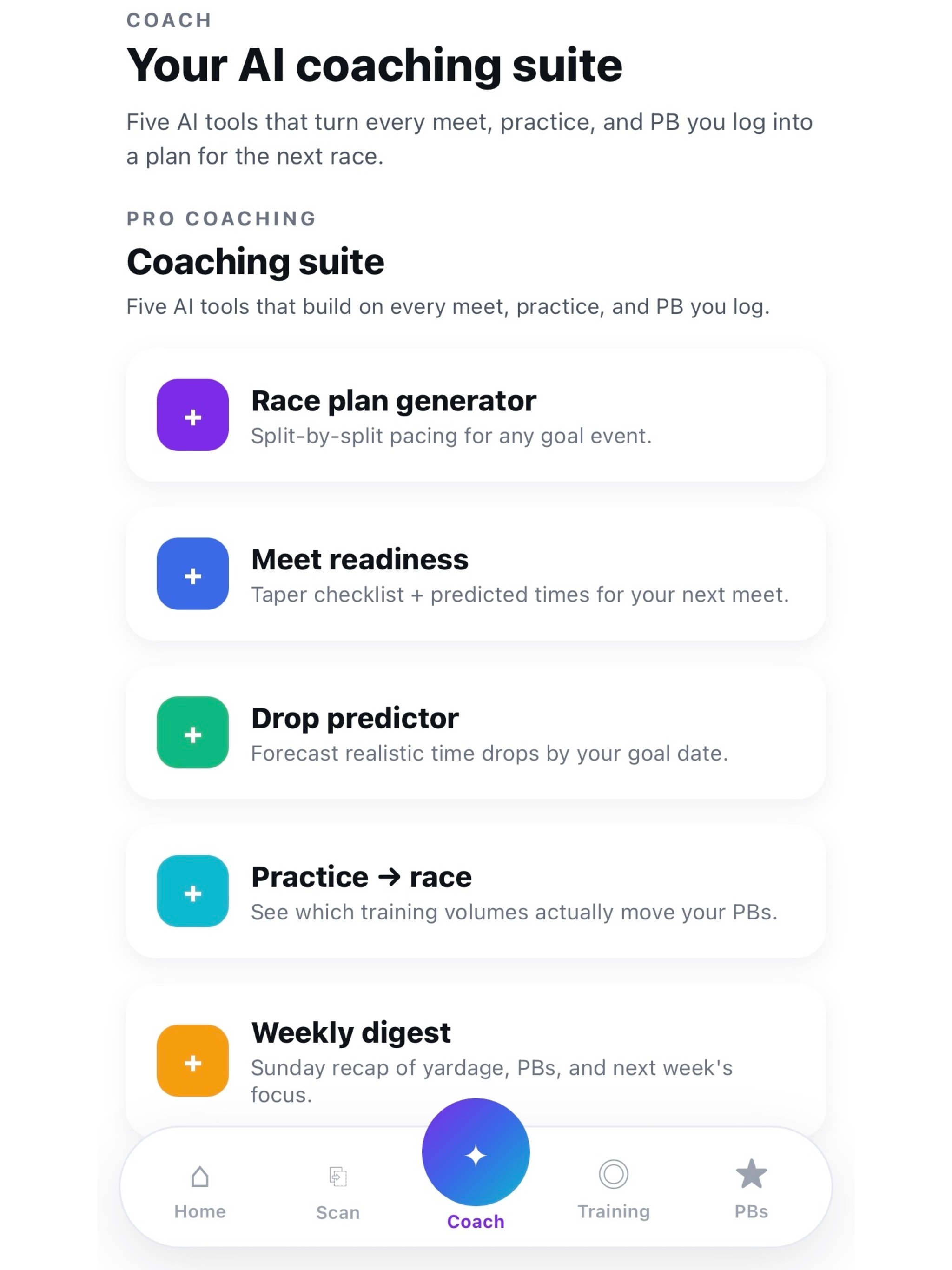 Lane: AI Swim Coach screenshot 5
