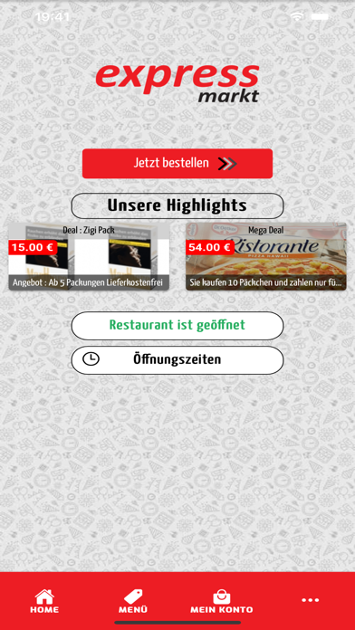 Express Markt Screenshot