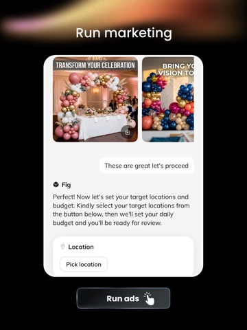 Fig - AI Agents & Automation iPad screenshot
