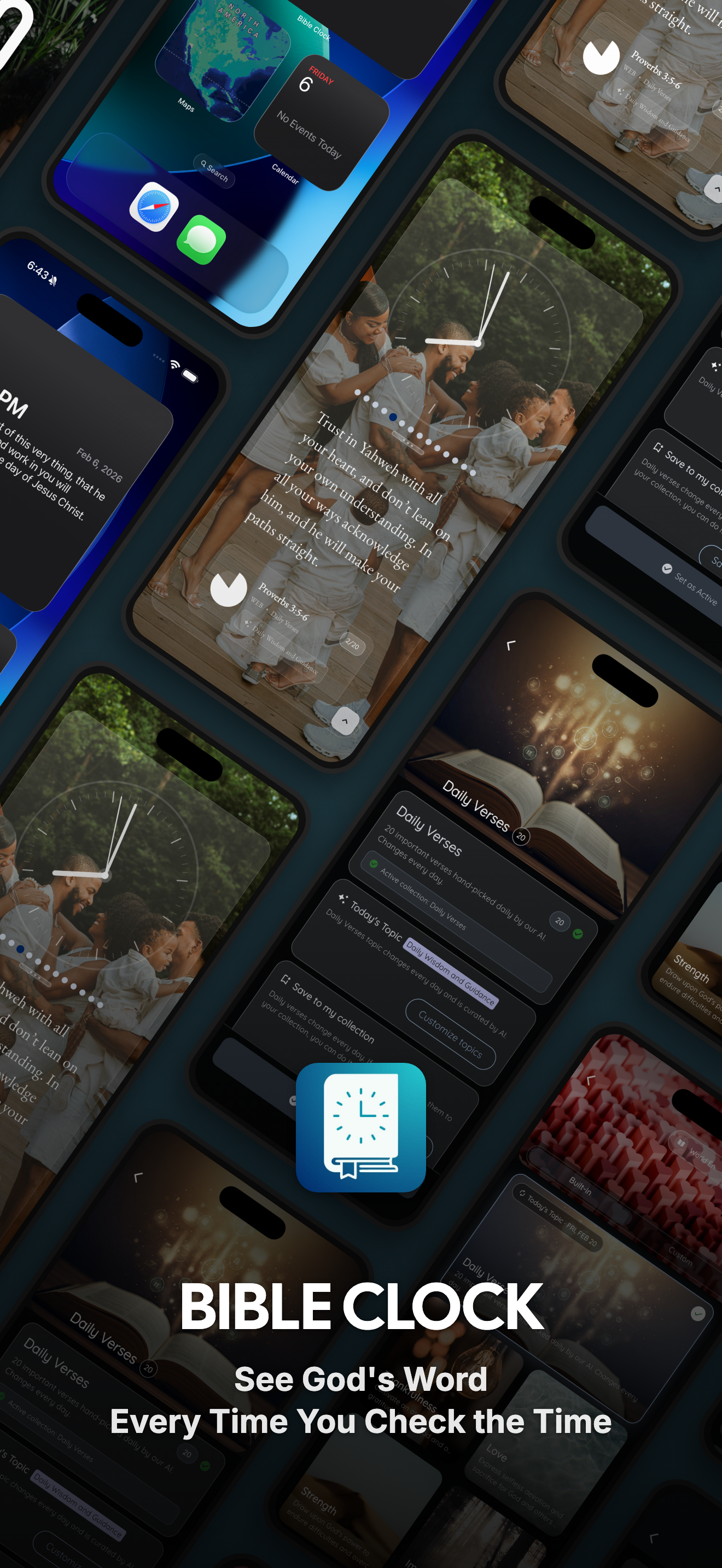 Bible Clock – Verse Clock