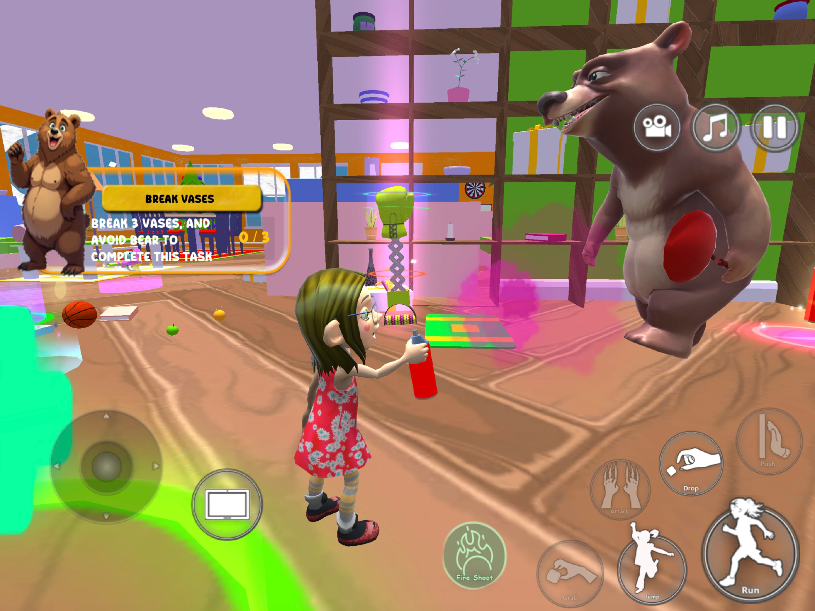 Prankster Girl Vs Cranky Teddy screenshot 9