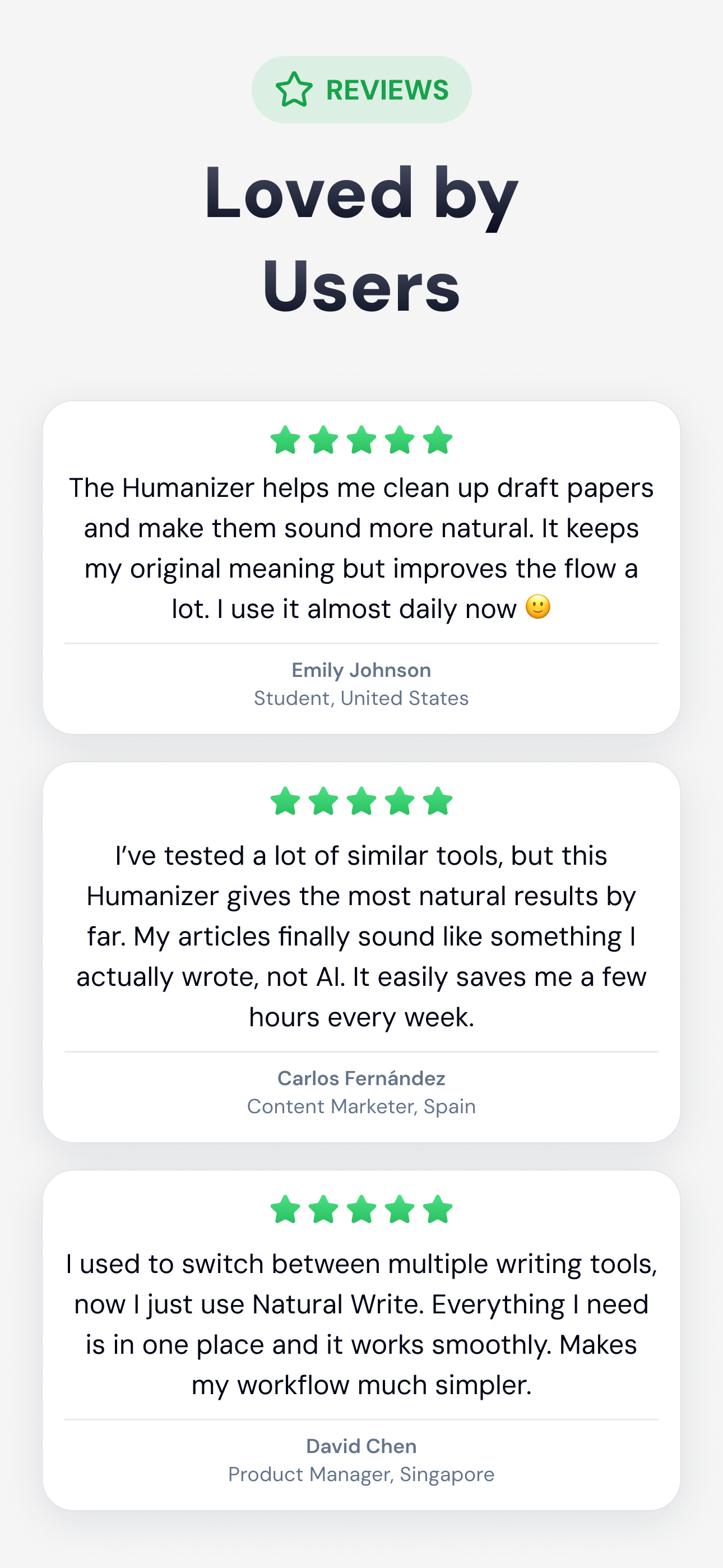 Natural Write: AI Humanizer