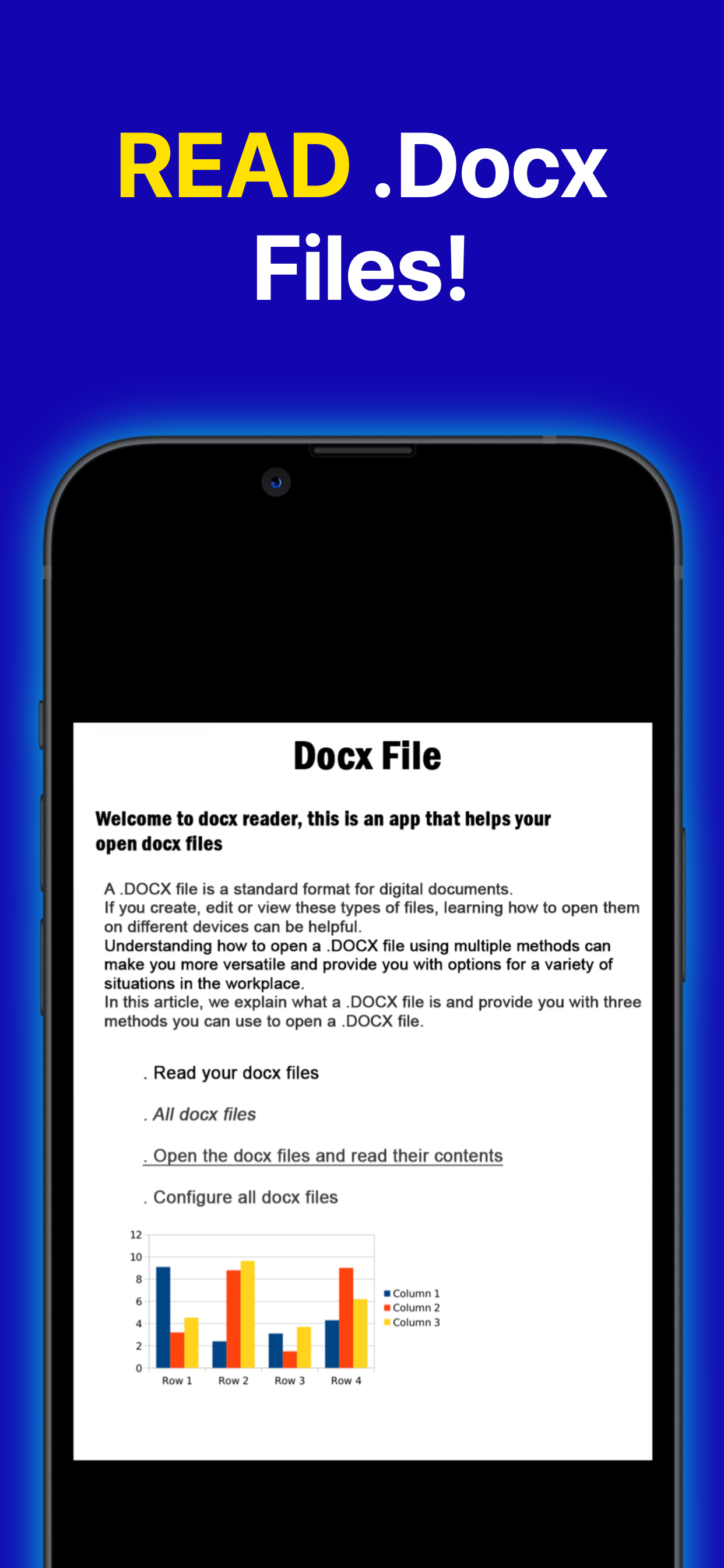 DOCX Reader To PDF Converter