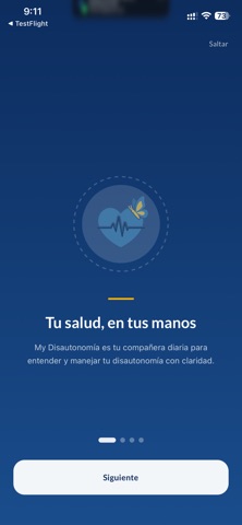 My Disautonomía iPhone screenshot 1