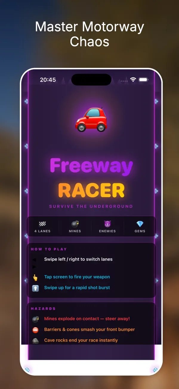Screenshot #1 pour Freeway Racers