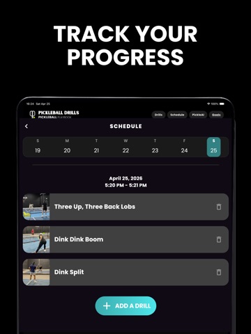 Pickleball Drills iPad screenshot