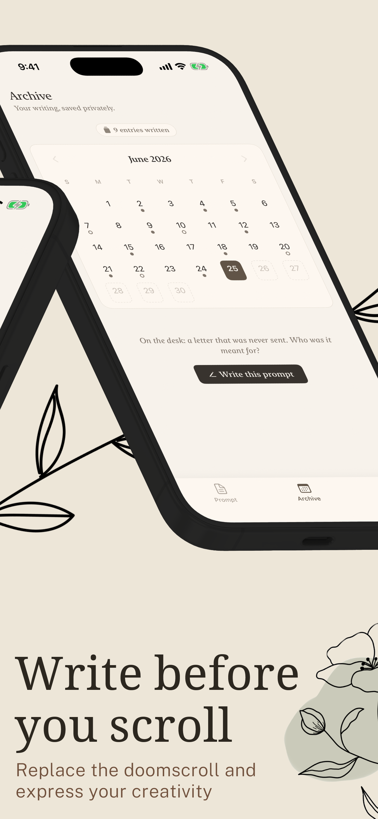 Sable – Daily Writing Prompts screenshot 2