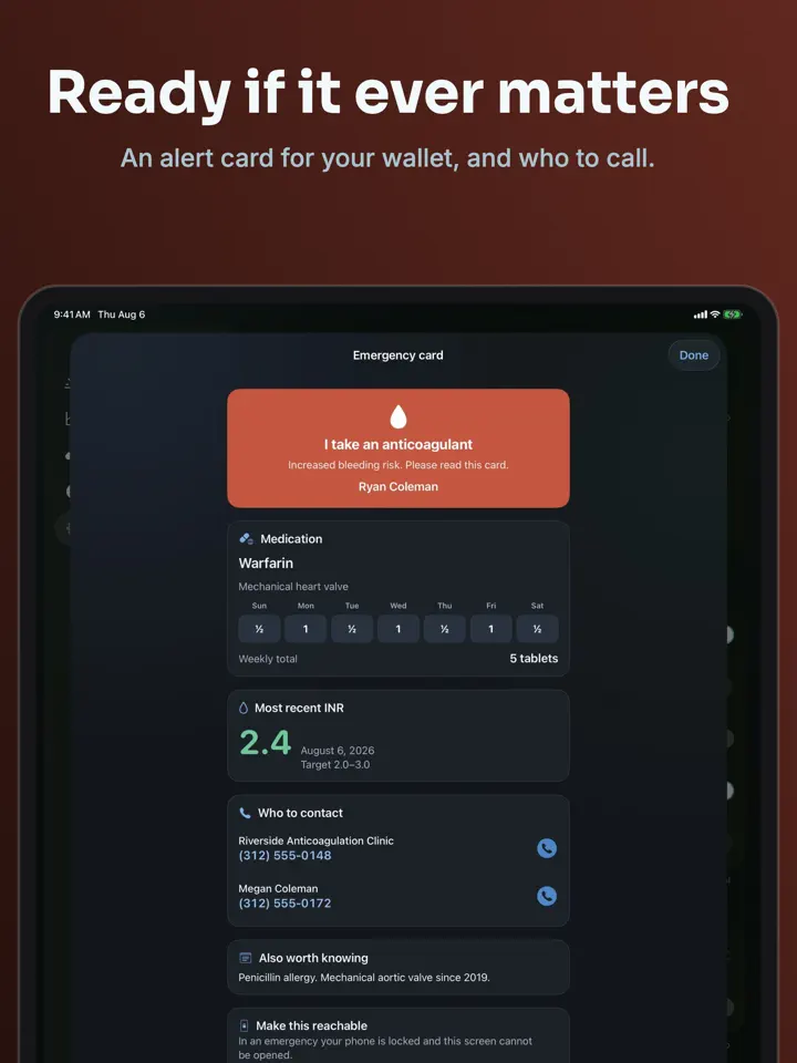 Rangewell on iPad: screenshot 7 of 7