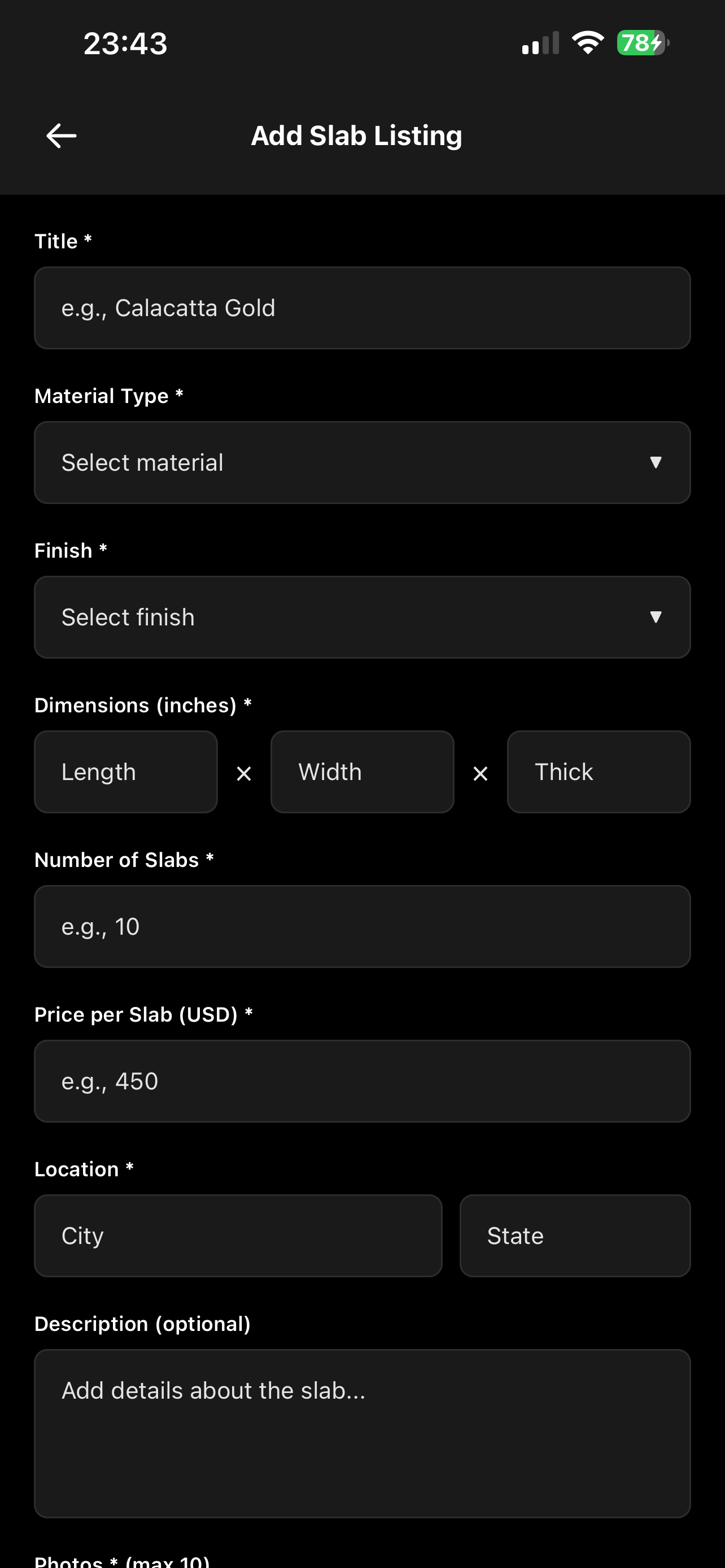 SlabFinder Marketplace screenshot 8