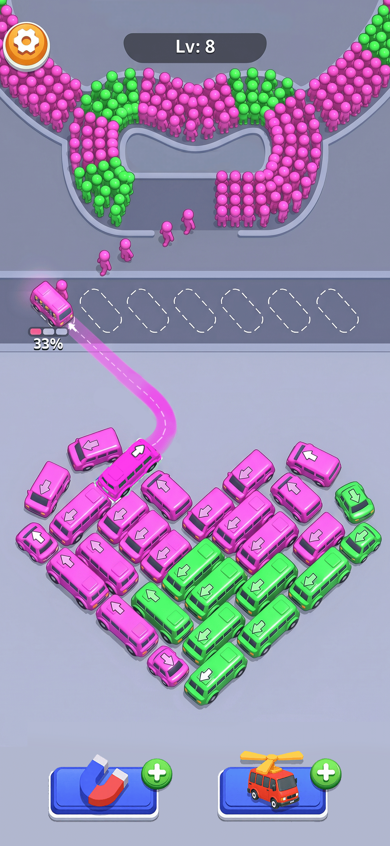 Color Puzzle Jam -Car Out Rush screenshot 3