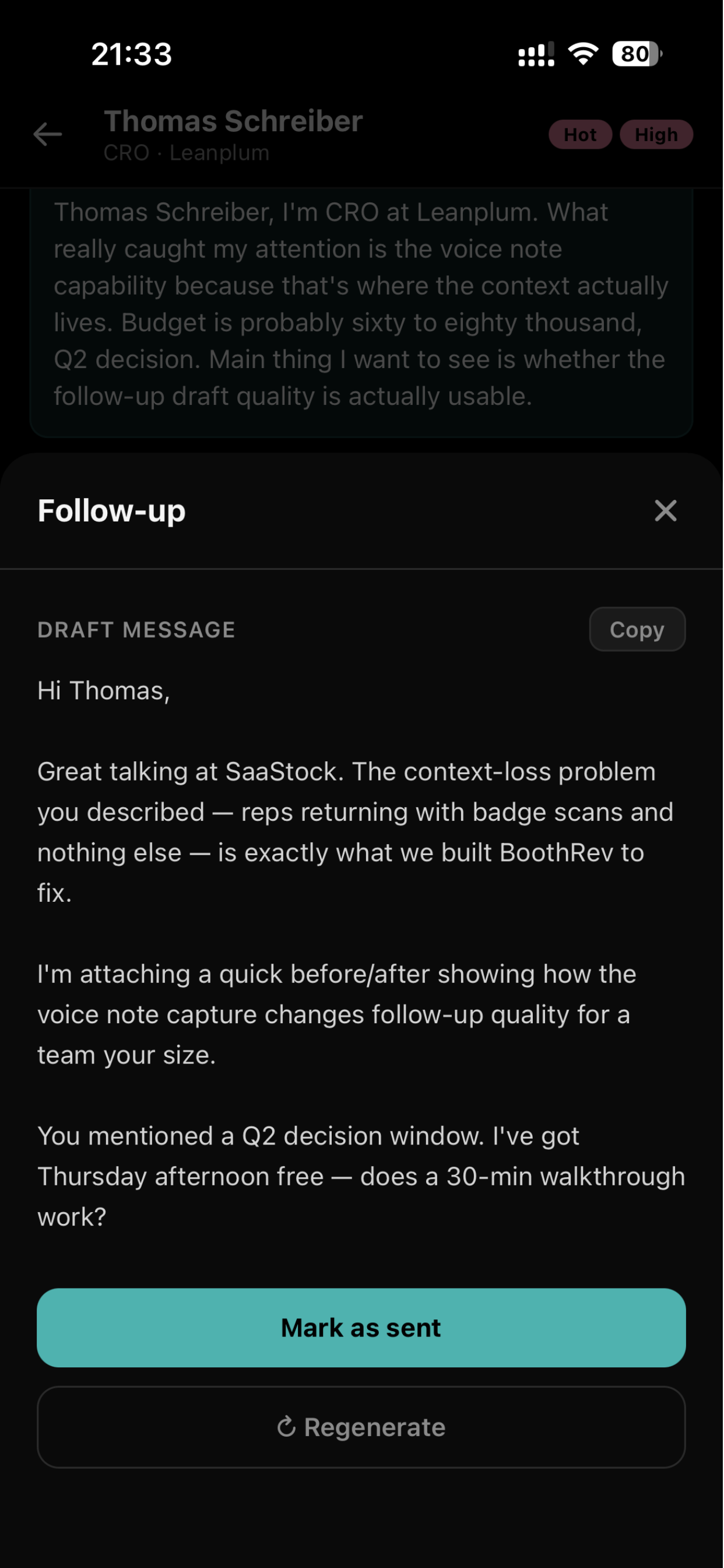 BoothRev screenshot 3