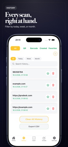 QroDesk: QR & Barcode Scanner Screenshot 10 of 10