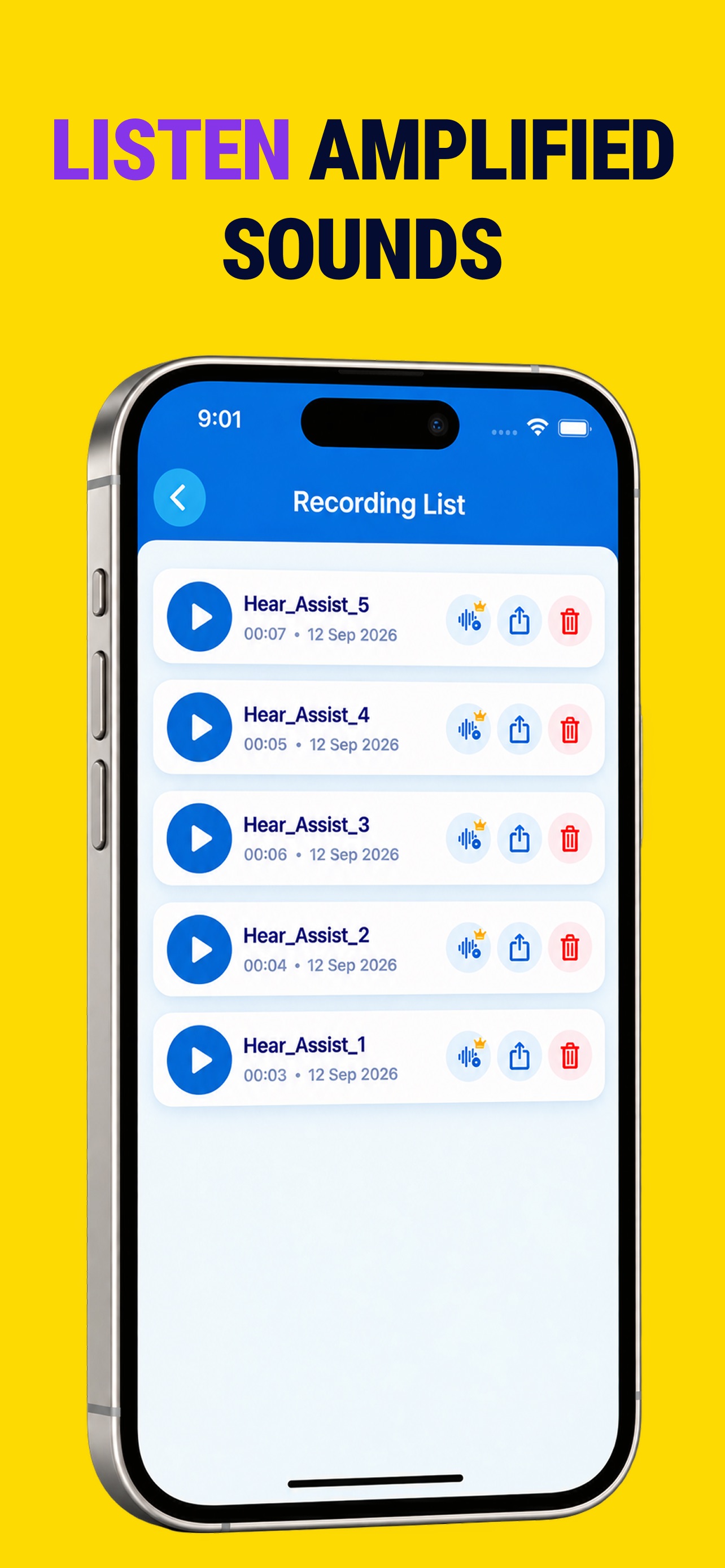 Screenshot 4 of Hear Assist - Boost Listening