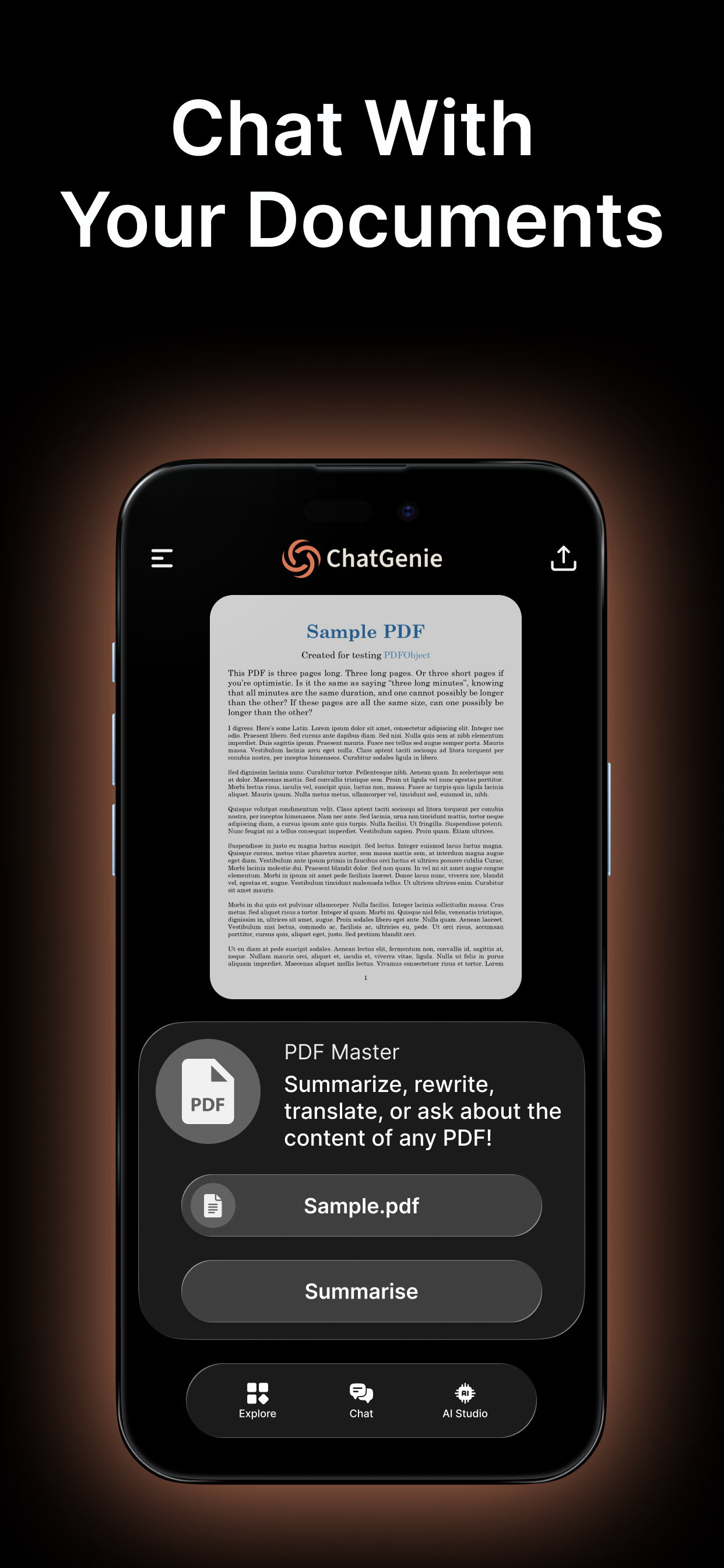 ChatGenie - AI Chat Assistant