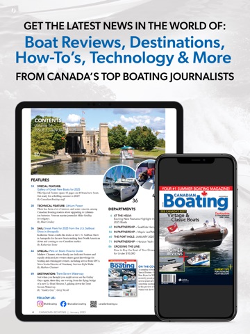 Canadian Boating Magazine iPad screenshot