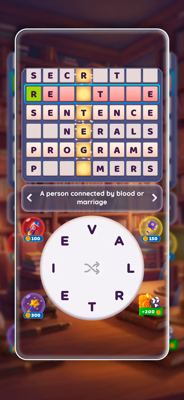 Cross Master: Word Puzzles iOS Mod IPA screenshot 6 - iOS game interface
