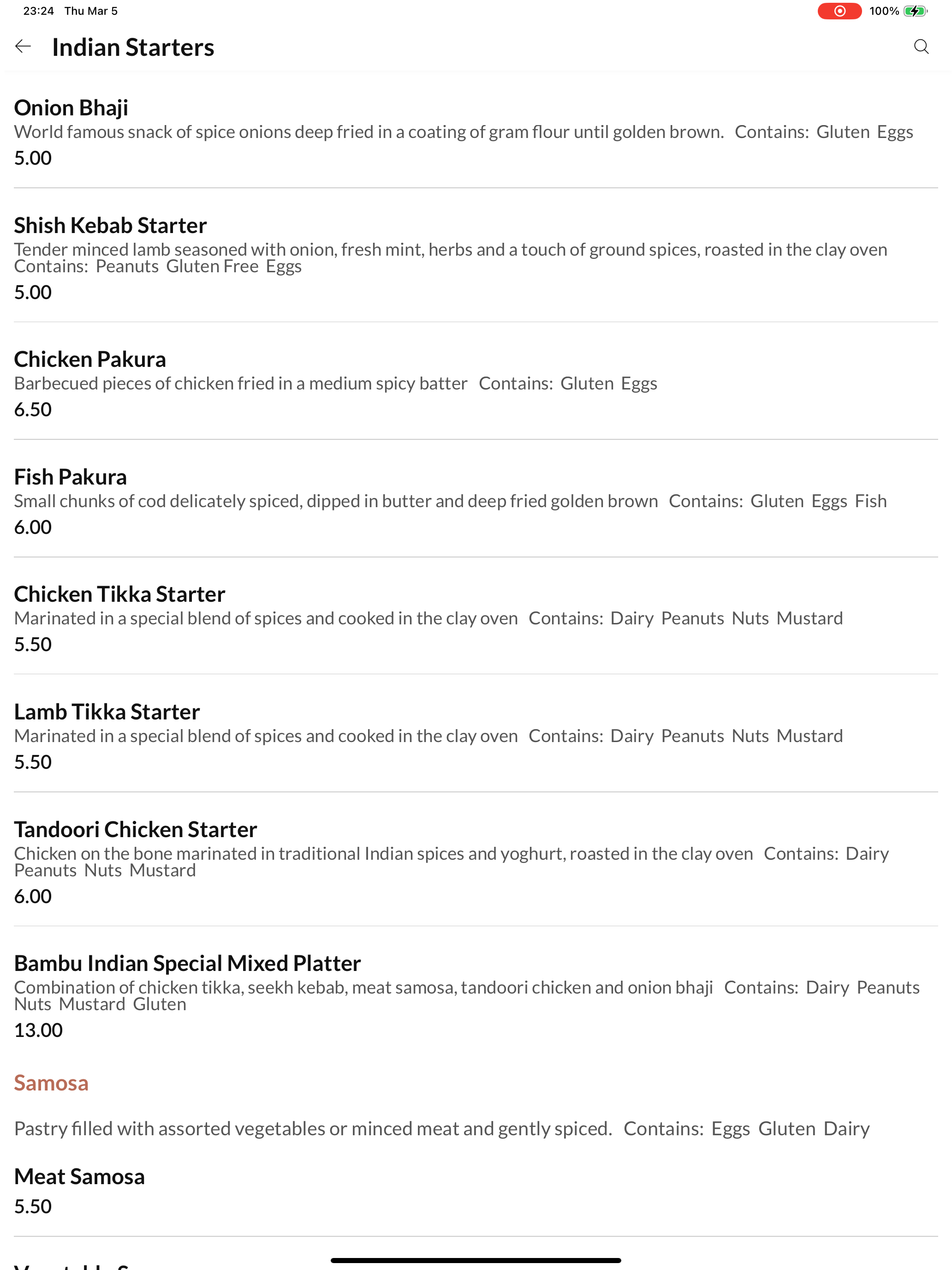 Bambu Restaurant screenshot 7