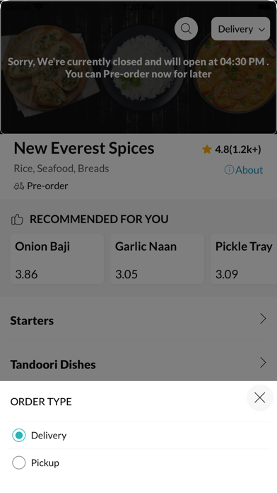 New Everest Spices Screenshot