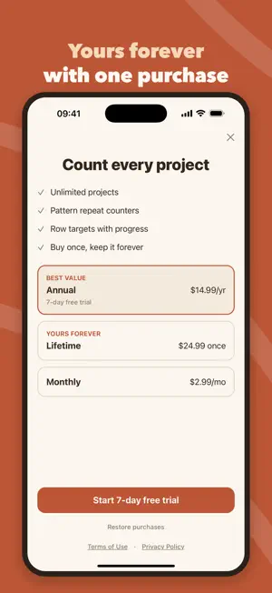 Crochet Row Counter & Knitting screenshot 3