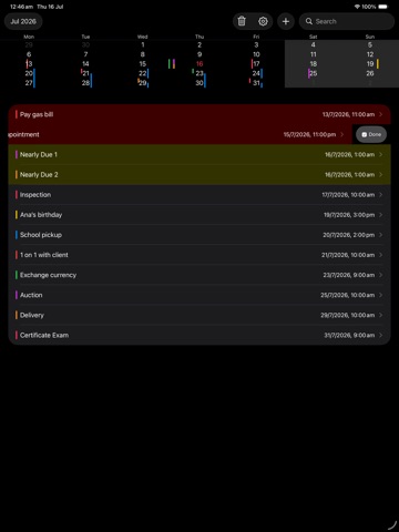 Never Miss Notifications iPad screenshot