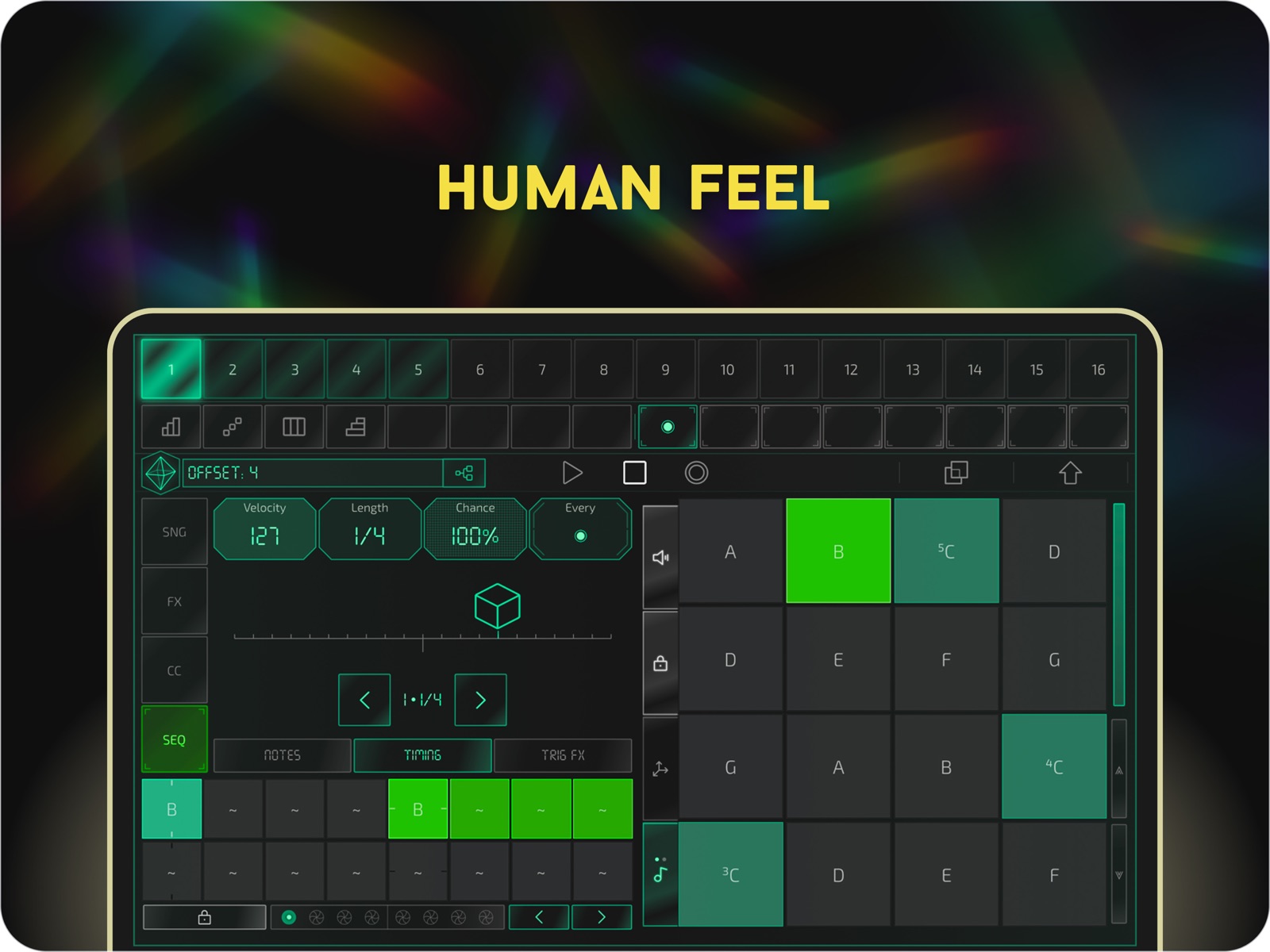 Prism MIDI Sequencer ipad screenshot 4