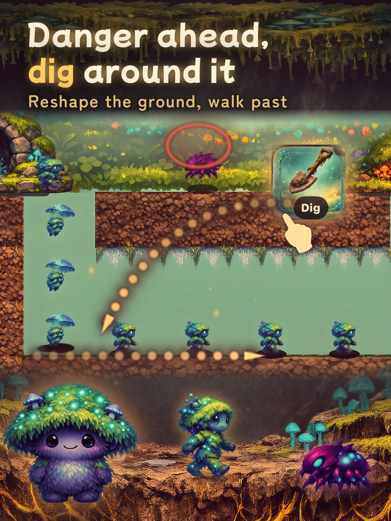 Screenshot 9 of Pathlings Mossglow
