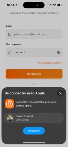 Scrolup screenshot
