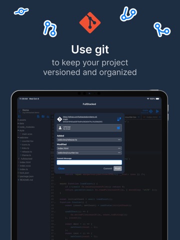 FullStacked iPad screenshot
