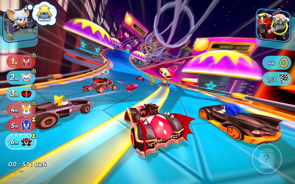 #3. Sonic Racing (macOS) От: SEGA